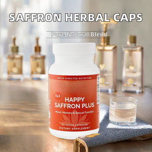 Capsules d'extrait de safran naturel OEM pour le soutien immunitaire, compléments alimentaires à base de plantes, stimulant du métabolisme, extrait végétalien de safran - Product Image 2