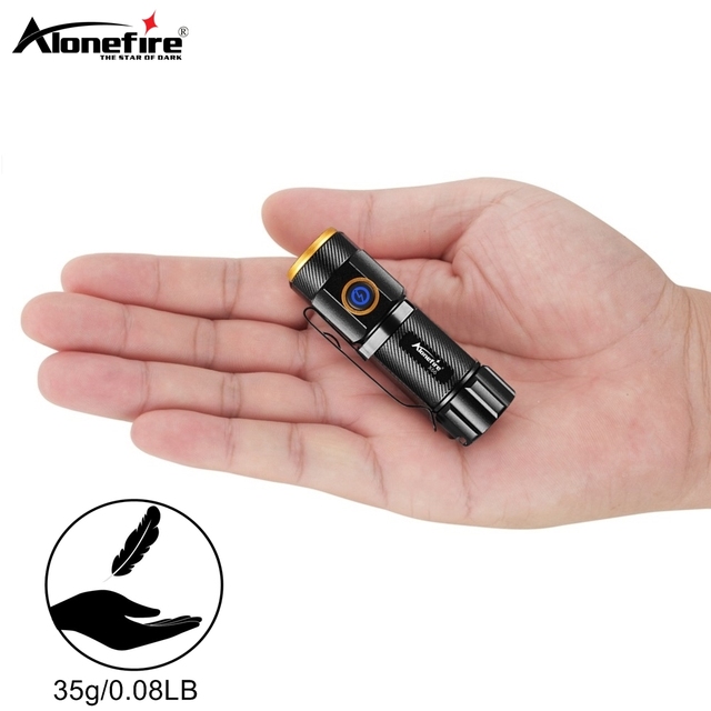 Mini Flashlight 6000K High Bright P50 LED Small Torch Usb Rechargeable Torch Light lady Backpack Pocket Outdoor Home Work lamp