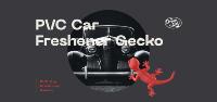 Diffuseur d'air pour voiture en forme de gecko personnalisée, parfum VANILLA, aromathérapie personnalisée, accessoires intérieurs de voiture, clip