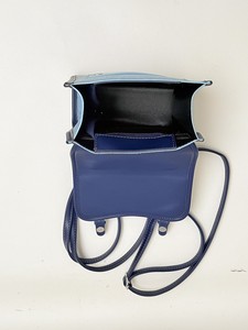 Bolso de Hombro Pequeño para Mujer Han Faner, Estilo Casual Sencillo, con Rayas Vintage Exquisitas y Diseño de Empalme, Ideal para Compras, Estilo de Mejores Amigas y Citas - Product Image 2