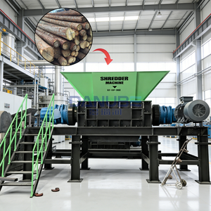 Máquina Trituradora de Cajas de Embalaje de Madera Avanzada, Trituradora de Muebles Desechados, Trituradora de Productos de Madera - Product Image 1