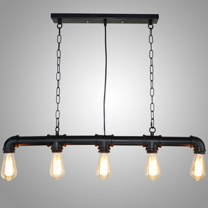 Luces LED de decoración Vintage para sala de estar, lámparas de techo modernas y sencillas, lámpara colgante geométrica Nórdica - Product Image 1