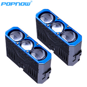 Car Spotlights External Auxiliary <b>Lights</b> Three Lens <b>Work</b> <b>Light</b> <b>Led</b> Grille <b>Lights</b> with Cooling Fan - Product Image 3
