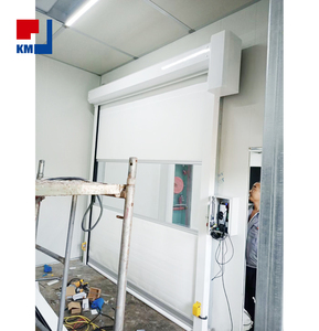 Portes à enroulement rapides en PVC industrielles automatiques à grande vitesse pour conteneurs avec moteur tubulaire intégré - Product Image 3