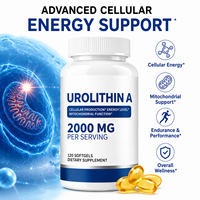 Urolithin A en gélules molles OEM 2000 mg – Soutient la fonction mitochondriale, l'énergie cellulaire et l'endurance – Complément alimentaire sans OGM – 120 gélules