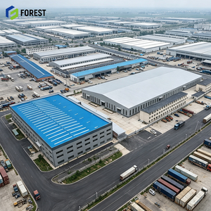 Seismic Proof Modular Structural Steel Frame Workshop Warehouse Prefabricated Heavy Duty Large Capacity Production Plant - Product Image 1