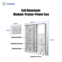 Canbest 8000Nits Aluminium Haute Luminosité P6.67 P8 P10 Publicité Extérieure Led Écran D'affichage Numérique Pantallas Led Panneau D'affichage