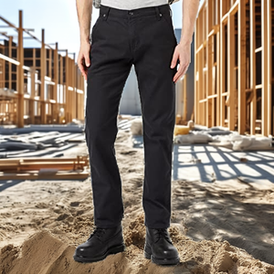 Pantalon de travail unisexe personnalisé à manches longues en coton respirant avec plusieurs poches, gilet de sécurité, détection des aiguilles, résistance à l'abrasion, écran de protection - Product Image 2