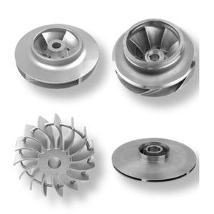 316L roestvrijstalen investeringgietflenzen, 304 RVS gietonderdelen, dubbele impeller waterpomp - Product Image 1