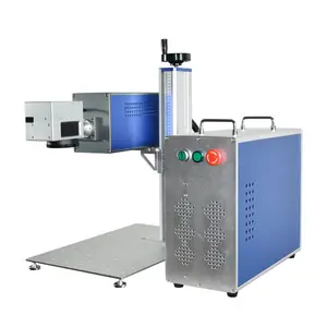 20w Separate Type Laser Marking Machine Portable Mini 30w 50w Fiber Laser Marking Machine For Plastic