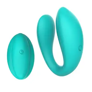 Remote Controlled C-Type Massager Adult Sex Product G-Spot and Clitoral Stimulator Panty Vibrator For Man And Women