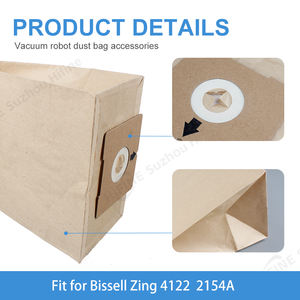 Vente en gros sac à poussière non tissé de remplacement pour <span class=keywords><strong>aspirateur</strong></span> <span class=keywords><strong>Bissell</strong></span> 4122 2154A usage domestique - Product Image 4