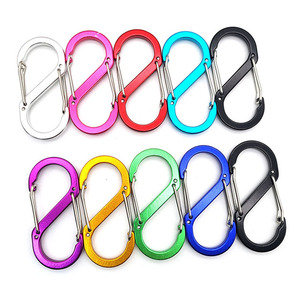 <span class=keywords><strong>Mousqueton</strong></span> personnalisé en alliage d'aluminium avec logo laser, <span class=keywords><strong>mousqueton</strong></span> à ressort pour accessoires de sport de plein air, <span class=keywords><strong>mousqueton</strong></span> publicitaire à <span class=keywords><strong>anneau</strong></span> à ressort - Product Image 6