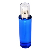 Flacon pompe transparent en PETG de luxe, impression de logo personnalisée sur soie, contenant haut de gamme pour sérum et lotion pour soins de la peau