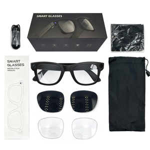 Lentes Inteligentes Meta con Audio de 800w, WIFI, Cámara con Video 1080P, Resistentes al Agua IPX-4, Carga Magnética, Traductor IA con Chat GPT - Product Image 4