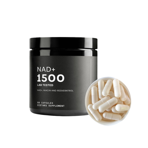 Suplemento OEM NAD para adultos 1000mg True NAD + y resveratrol 60 Caps Dropshipping disponible - Product Image 2