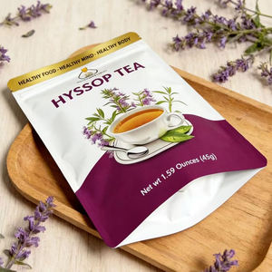 Sacs en Mylar brillants pour impression numérique, sacs refermables thermoscellables, sachets de 45g pour poudre d'herbes, emballage pour thé - Product Image 4