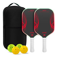 Raquette de pickleball personnalisée en fibre de carbone brute T700, 16 mm, thermoformée, monobloc, haute performance de rotation, pour hommes et femmes