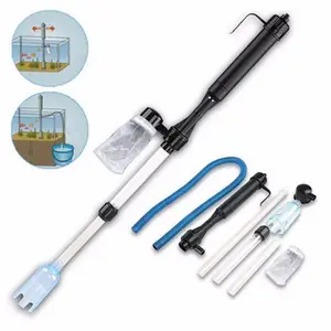 Aquarium system operation aquarium vacuum gravel water purification filter siphon filter Aquarium