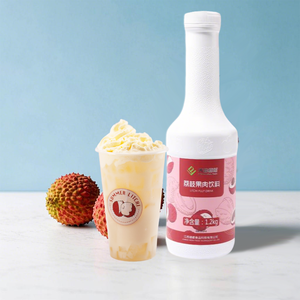 <span class=keywords><strong>น้ำเชื่อม</strong></span>เนื้อลิ้นจี่พรีเมียมสำหรับท็อปปิ้งขนมและสมูทตี้-พร้อมใช้งานได้รับการรับรองฮาลาล1.2กก. - Product Image 3