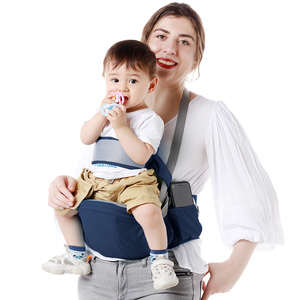 4 in 1 Ergonomic Hip Seat <strong>Carrier</strong> Cotton <strong>Baby</strong> <strong>Carrier</strong> with Hood Front &amp; Back Popular Backpack Outdoor Use Wholesale Polyester