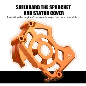 NICECNC pour KTM 950 <span class=keywords><strong>990</strong></span> Adventure couvercle de pignon avant 950 Duke <span class=keywords><strong>990</strong></span> Supermoto <span class=keywords><strong>ADV</strong></span> <span class=keywords><strong>990</strong></span> Super Duke/R <span class=keywords><strong>990</strong></span> SMR SMT LC8 Adventure - Product Image 5