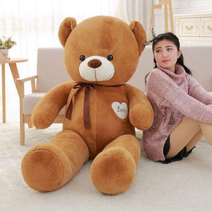 Venta caliente 80cm ~ 180cm regalo de San Valentín oso de peluche de juguete oso de peluche gigante para acostarse juguetes de animales de peluche amor Teddy - Product Image 2