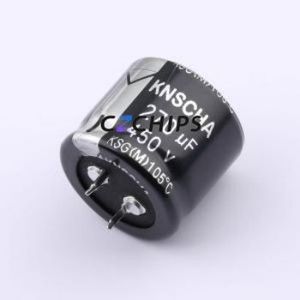 ตัวเก็บประจุแบบอิเล็กโทรไลต์อะลูมิเนียมแบบ Snap-in รุ่น LSG450M277S253S1AA ชนิด Through hole (THT) ขนาด D30xL25 มม. 270uF 20% 450V - Product Image 1