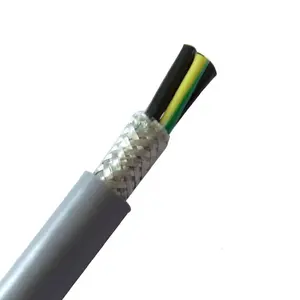 HUADONG Direct Sell KVVP Sheathed Copper Wire Braiding Screened Clutch Control Cable For Laying Indoors