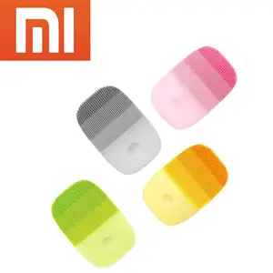 Xiaomi Inface derin temizlik yüz fırça Sonic yüz yıkama IPX7 su geçirmez silikon yüz temizleme fırçası