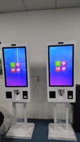 Kiosque de paiement libre-service de 21.5 pouces Scanner de code QR Imprimante Ascenseur sur pied Centre commercial Magasins de détail Éducation