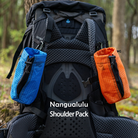 Support de bouteille de téléphone portable tactique Molle en UHMWPE 750ML/1000ML personnalisé OEM pour sac à dos, poche portable pour course, camping, randonnée en extérieur