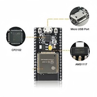 NodeMCU 32S ESP32, Placa de Desarrollo IoT con WiFi de 38 Pines, Módulo Micro USB Tipo C