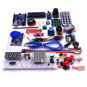 Nuovo vestito LCD1602 MEGA 2560 <span class=keywords><strong>Starter</strong></span> <span class=keywords><strong>kit</strong></span> scheda di sviluppo servomotore per <span class=keywords><strong>Arduino</strong></span> MEGA2560 Learner <span class=keywords><strong>kit</strong></span> - Product Image 4