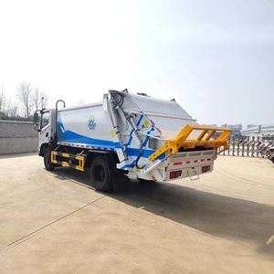 รถบรรทุกขยะติดเครนด้านหลัง Dongfeng 4X2 จากโรงงานจีน สำหรับการกำจัดขยะในเขตเทศบาลและการทำความสะอาดสิ่งแวดล้อม - Product Image 4