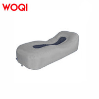 WOQI Canapé gonflable pliable ultra-léger au design moderne pour le camping en plein air, les pique-niques à la plage ou les journées paresseuses