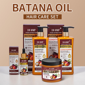 Ensemble de soins capillaires à base de plantes à l'huile Batahna hydratant revitalisant <span class=keywords><strong>cheveux</strong></span> lisses améliore le shampooing pour <span class=keywords><strong>cheveux</strong></span> crépus secs - Product Image 3