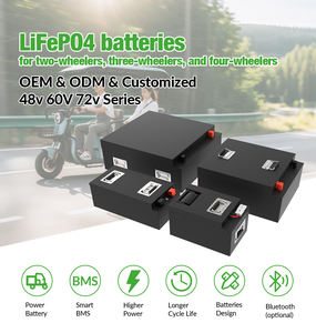 Hoge Duurzaamheid 48V 60V 72V 50Ah 100Ah Lifepo4 Batterij 3000+ Cycli Slimme BMS Universele Passvorm voor 2/<span class=keywords><strong>3</strong></span>/4-Wiel Elektrische Voertuigen - Product Image 4