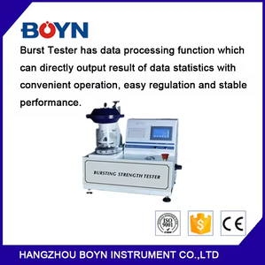 El probador de resistencia al estallido de papel de la marca, es un producto electromecánico - Product Image 2