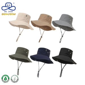 Sombrero de Pescador <span class=keywords><strong>con</strong></span> Protección UV para Deportes al Aire Libre, para Hombre y Mujer, de Secado Rápido, <span class=keywords><strong>con</strong></span> Cordón Cortavientos, OEM ODM - Product Image 1
