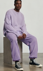 <b>Men's</b> Premium <b>Baggy</b> Sweatpants Wide Leg Oversized Loose Fit Casual Lounge <b>Trousers</b> - Product Image 3