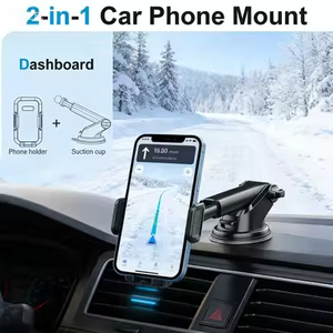 Support de téléphone portable pour voiture, nouveau design, flexible, à ventouse, pour tableau de bord, vente en gros - Product Image 2