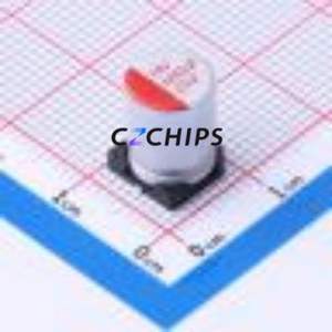 Condensateur solide HV1E687M0810PZ SMD, D8xL10.5mm (Capacité : 680uF) (Précision : 20%) Tension nominale : 25V - Product Image 1