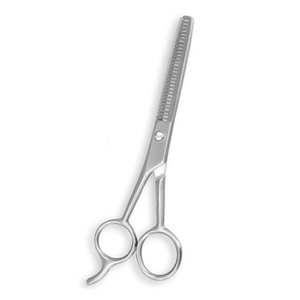 Ciseaux à effiler les cheveux en acier inoxydable de qualité professionnelle, conçus avec précision, pour coiffeurs professionnels - Product Image 2
