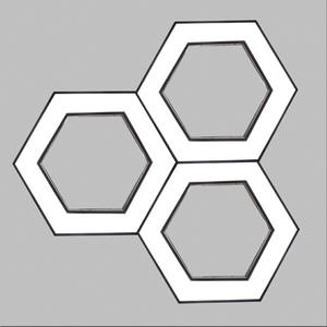 Plafonnier led suspendu au design moderne et décoratif, idéal pour un salon, des escaliers ou une maison - Product Image 2