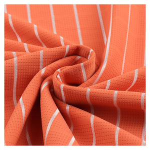 170 जी नायलॉन फास्ट-ड्राई टी-शर्ट कपड़े जादू स्क्वायर ग्रिड ने स्पोर्ट्सटी फिटनेस के लिए चार तरफा खिंचाव जाल बिछा दिया - Product Image 2