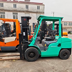 <b>Used</b> Mitsubishi 3.5ton FD35NT Powered <b>Pallet</b> Truck FWD 1 Year Warranty Available In Yard Side Shift Good Wholesale Price Japan - Product Image 5