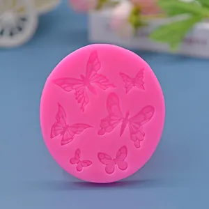 Wholesale Favorable Price Non-Stick Butterfly Shape Mold Fondant Cake Decorating Silicone Mold For DIY