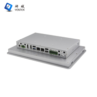Panel PC Industri Android 10.1 Inci RK3588 Layar Sentuh Kapasitif 1280x800 8GB LPDDR4 64GB EMMC 2 RS232/485 COM 2 GbE LAN 9-36V