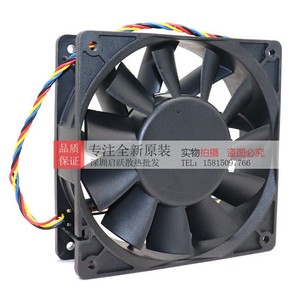 เดลต้า PFB1224GHE 120 มม. 24V 1.62A พัดลมแกนหมุนแบบลูกปืนคู่ พัดลมระบายความร้อนอินเวอร์เตอร์แรงลมสูง - Product Image 3